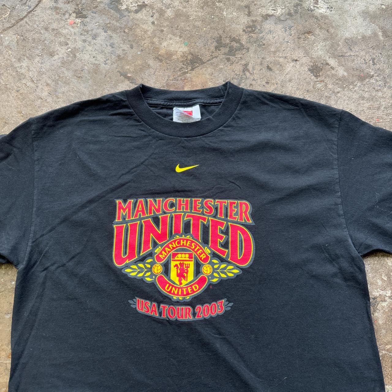 2003 Manchester United USA Tour Black Nike Team