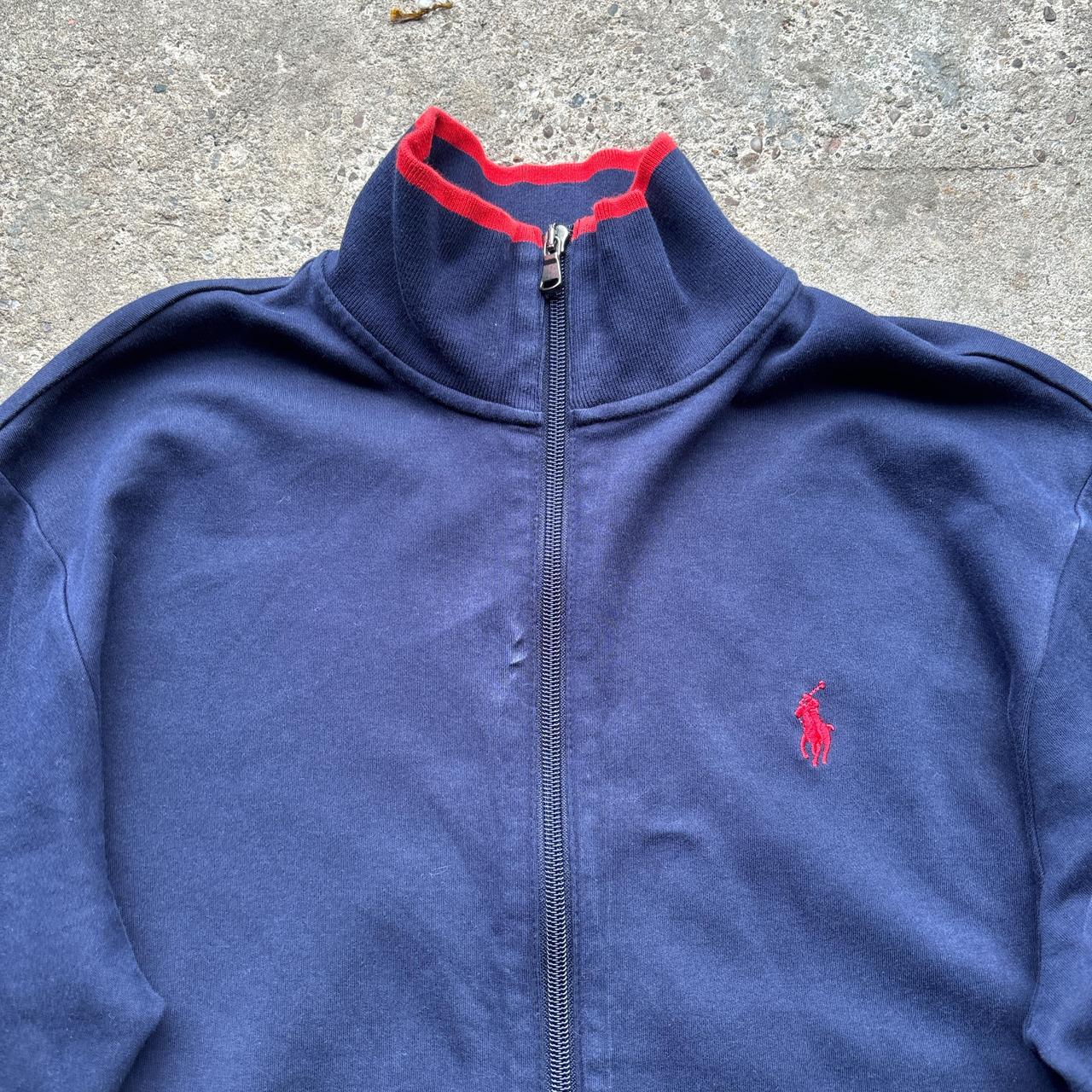 Navy Polo Ralph Lauren zip-up jacket - S