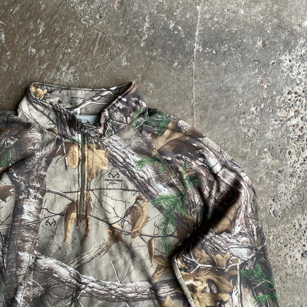 Realtree Camouflage 1/4 Zip Jumper - 2XL