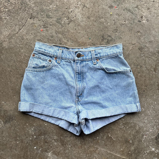 Vintage Light blue Levi’s denim short shorts