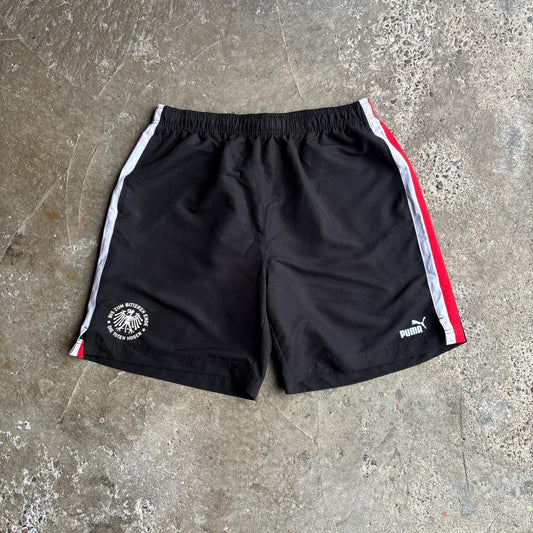 Black Puma Sportswear Football Shorts