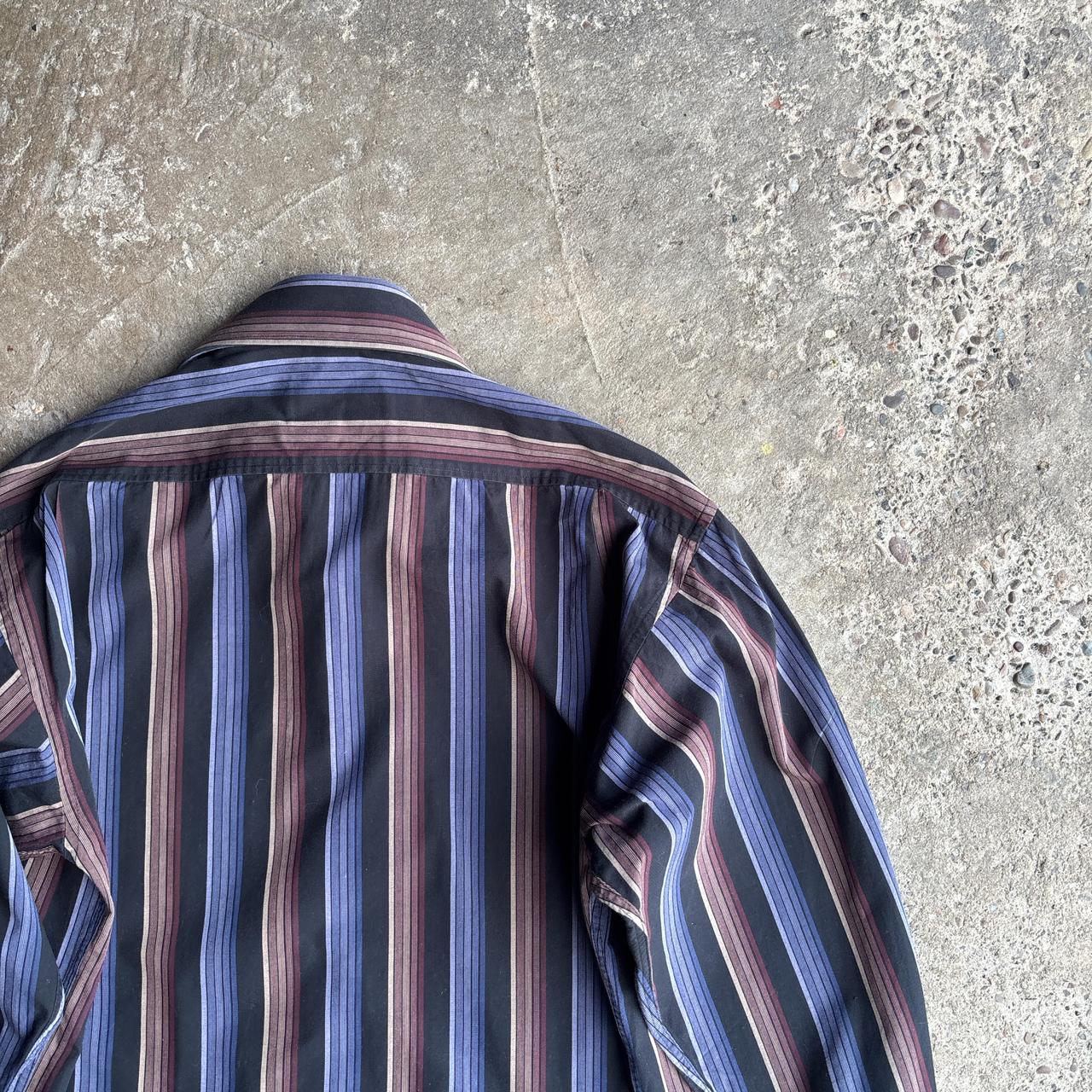 Sick 90’s Style YSL Striped Long Sleeve Shirt