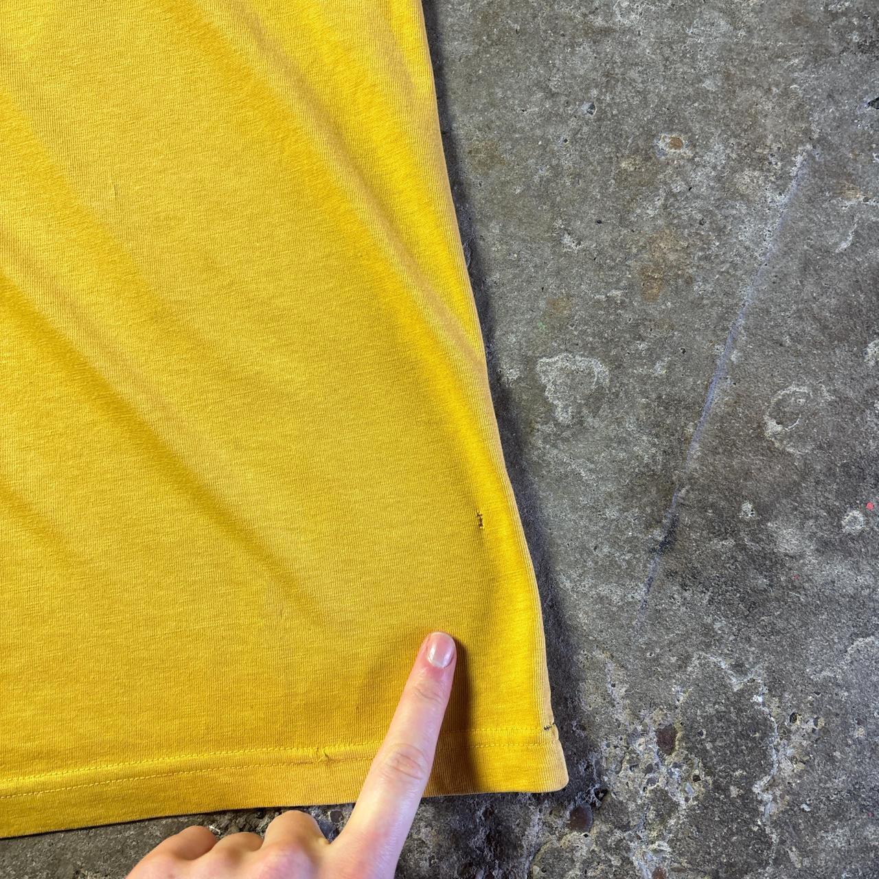 Vintage ‘90s Yellow Adidas Graphic T-Shirt - M