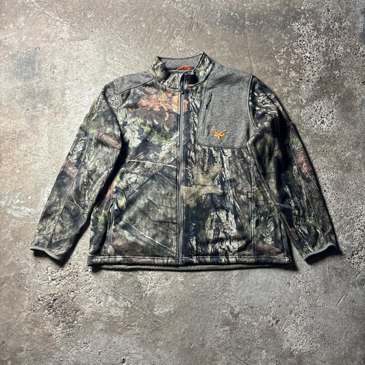 Walls Woodland Print Full Zip Fleece - 3XL