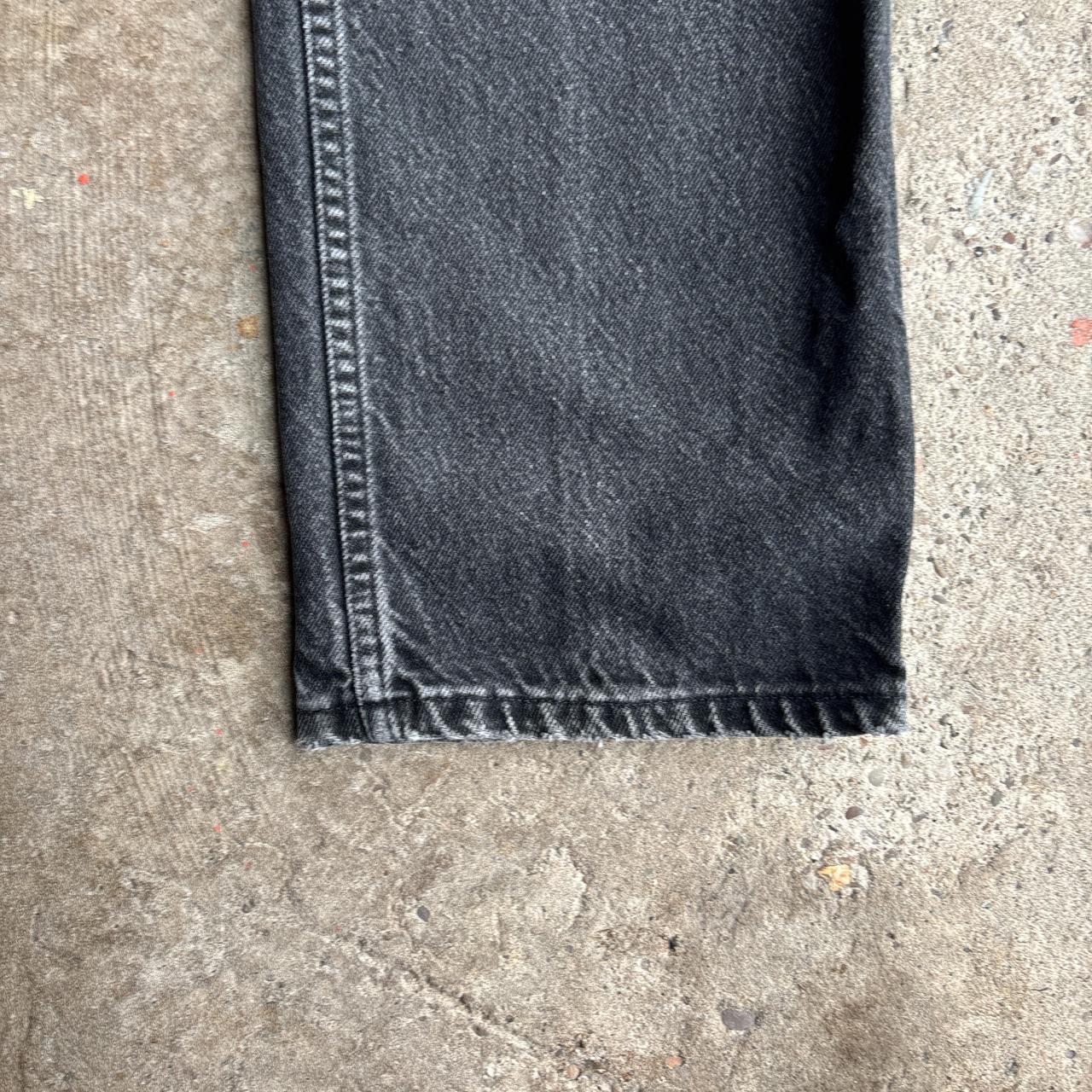 Black Washed Denim Lee Jeans - W36