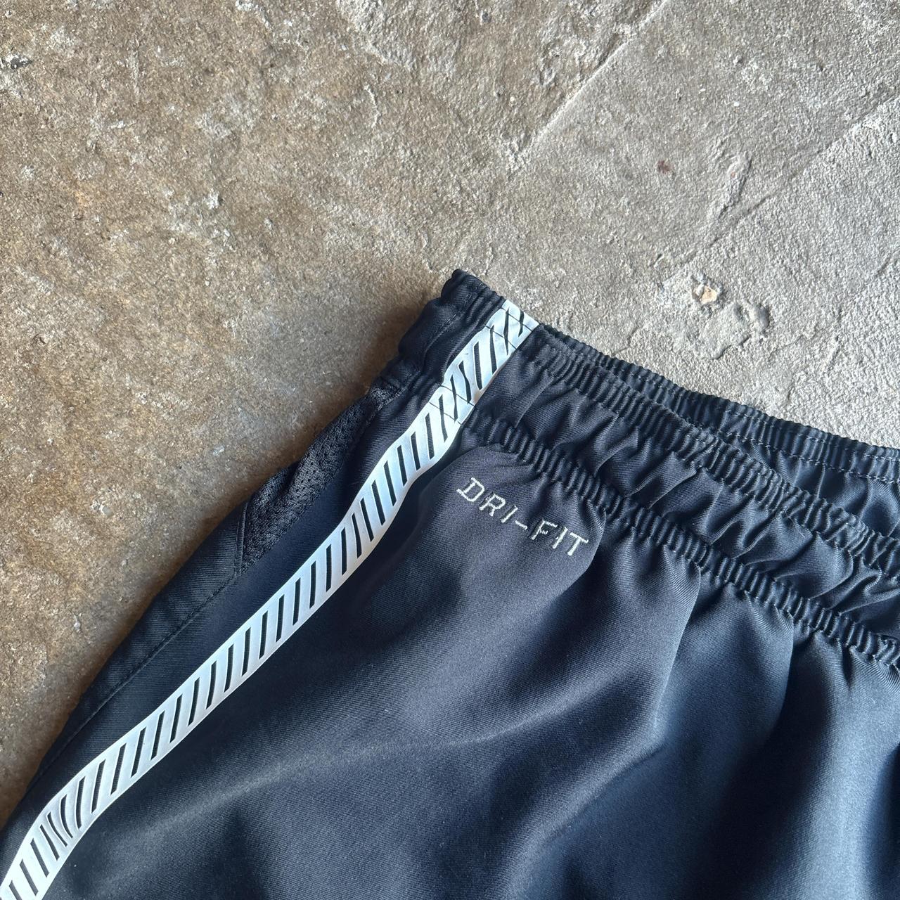 Black Nike Dri-Fit Manchester United Football Shorts