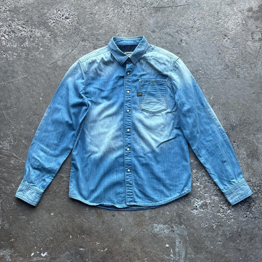 Light blue denim G-Star Raw western shirt