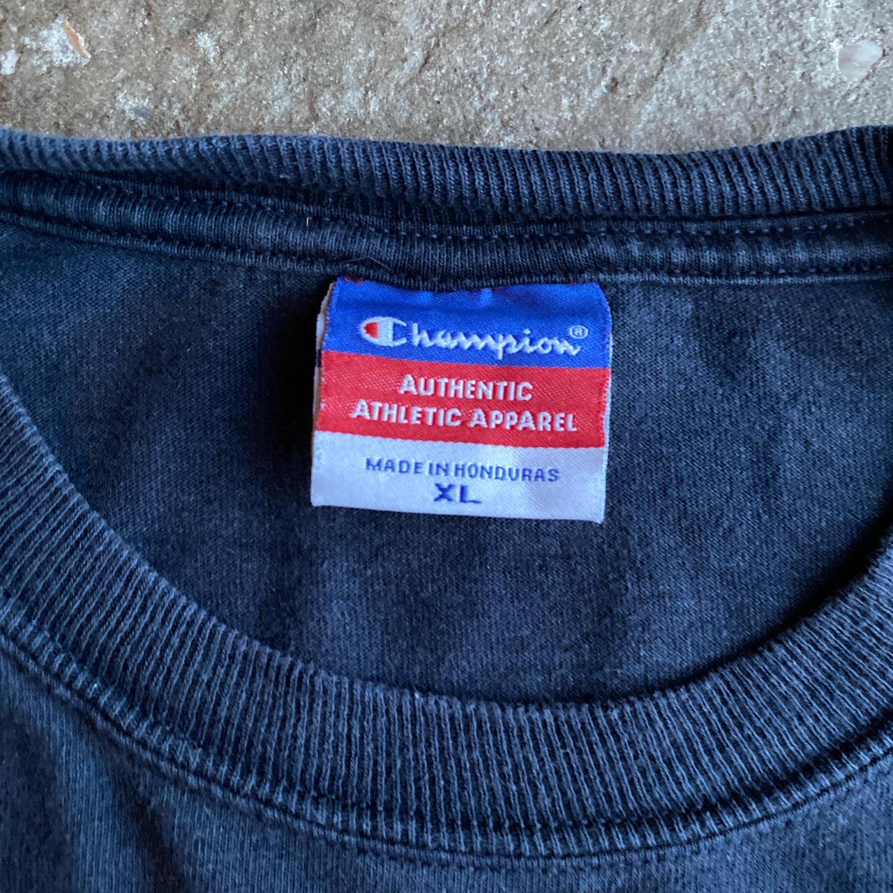 Navy University of Pennsylvania Long Sleeve Champion T-Shirt - XL