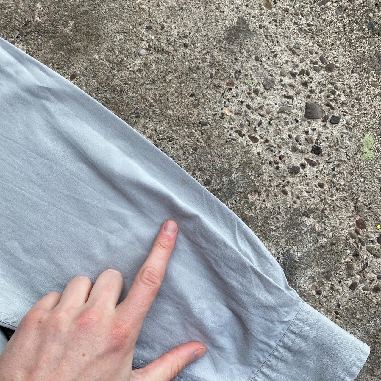 Grey Yves Saint Laurent (YSL) Oxford Shirt - L