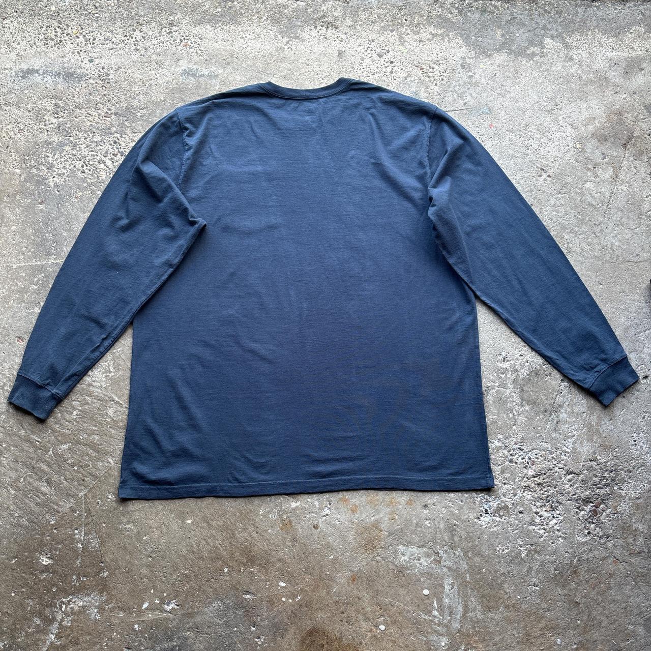 Navy Carhartt long-sleeve top - XXXL