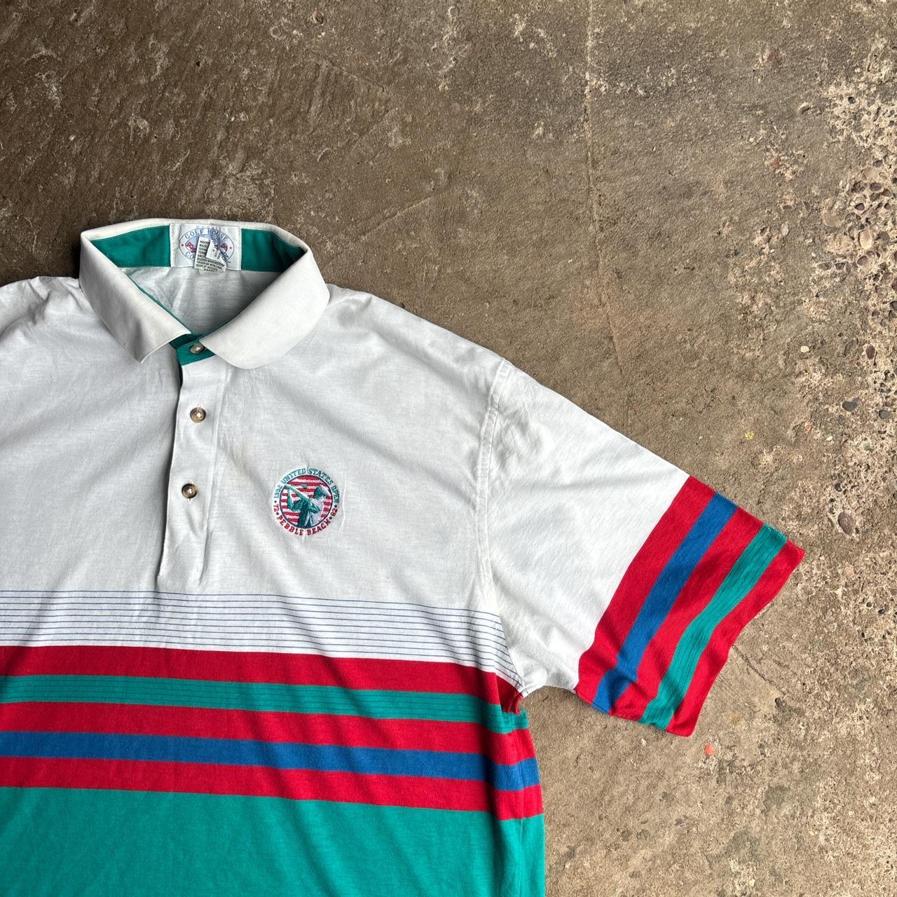 Vintage 1992 Pebble Beach US Open Golf Polo Shirt