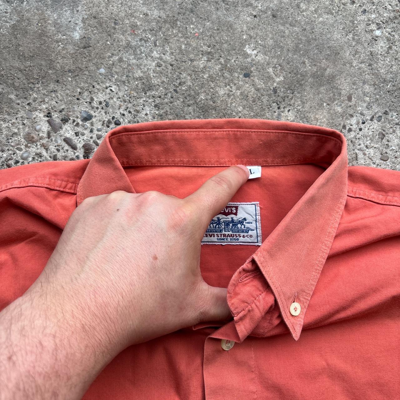 Vintage Levi’s shirt in peach
