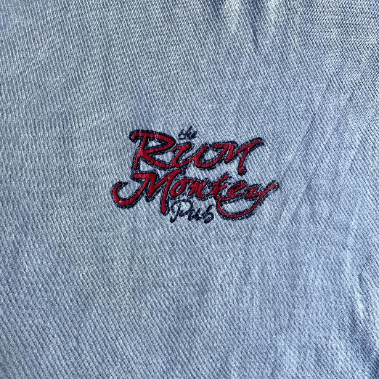 Grey Graphic Rum T-Shirt - 2XL