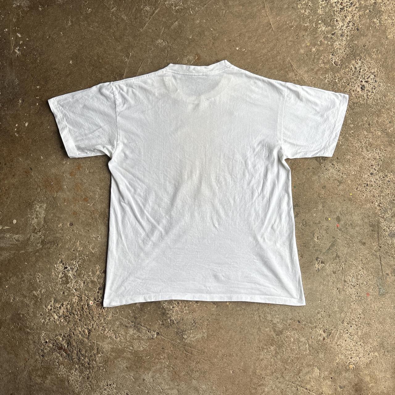 Vintage White Labrador Graphic T-Shirt - L