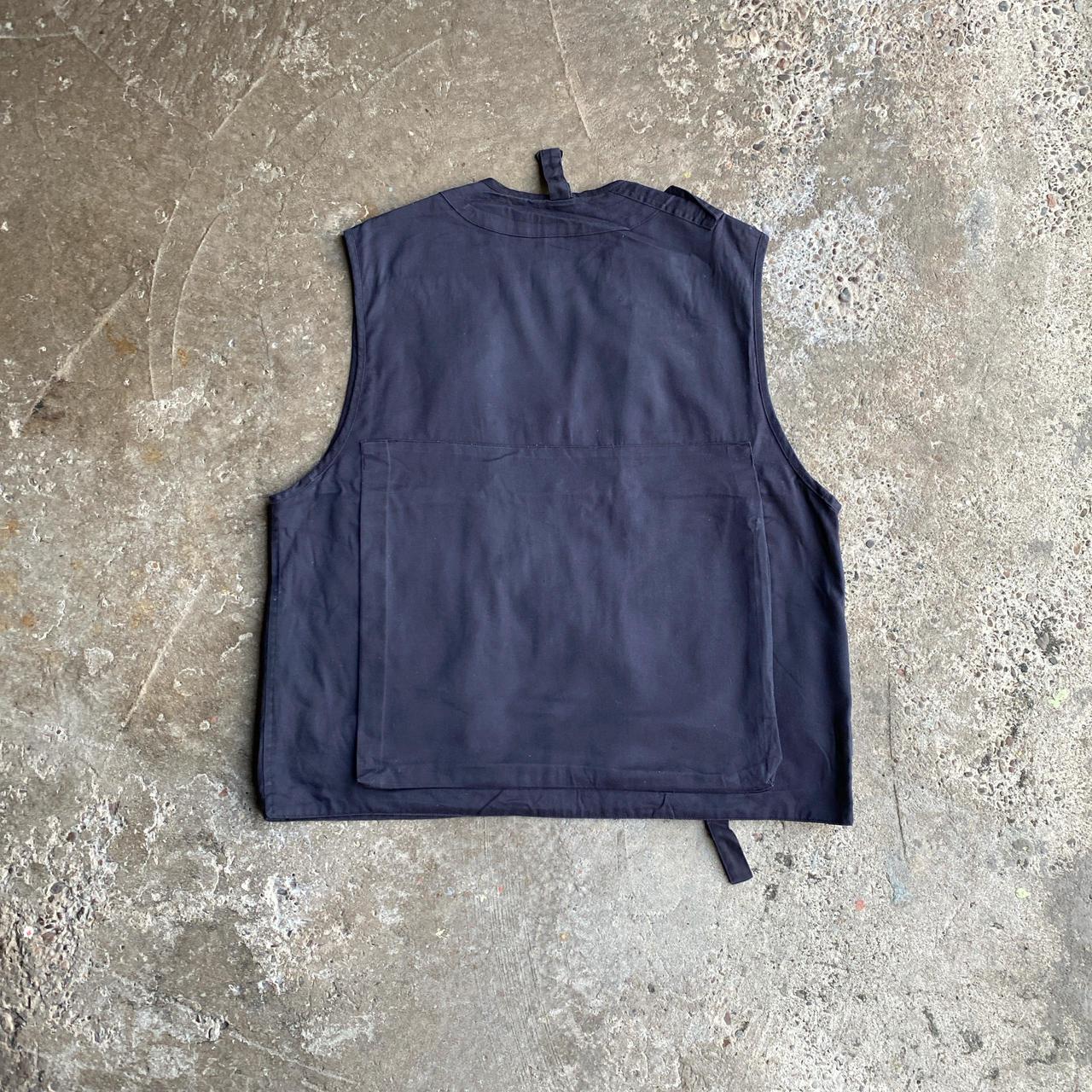 Vintage Navy Technical Vest Jacket - M