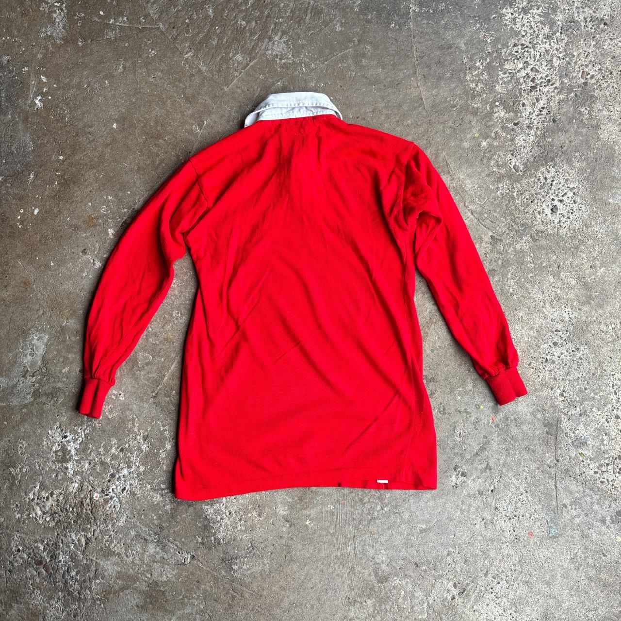 Vintage Wales Rugby Union Long-Sleeve Shirt