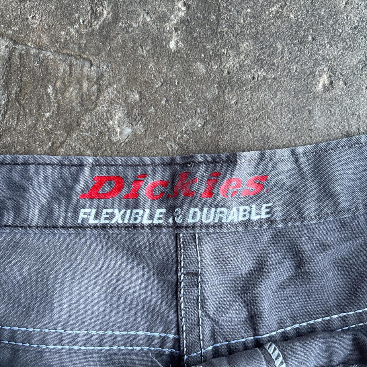 Grey Dickies Paint Splattered Workwear Pants - W36