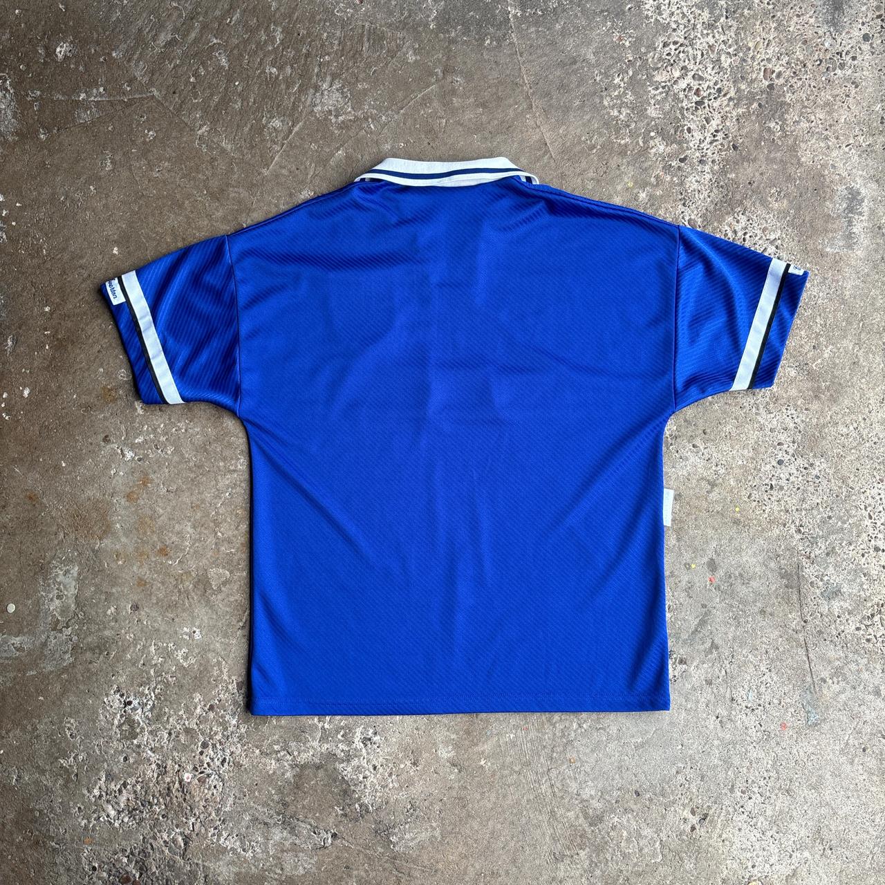 Blue Everton 1993-95 Umbro Football Home Shirt - L