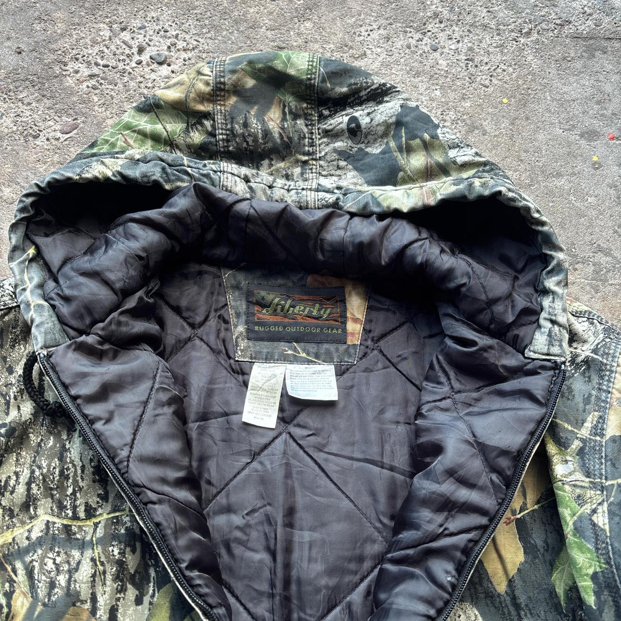 Real tree active jacket with mossy oak print - L