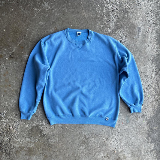 Light Blue Russell Athletic Sweatshirt - L