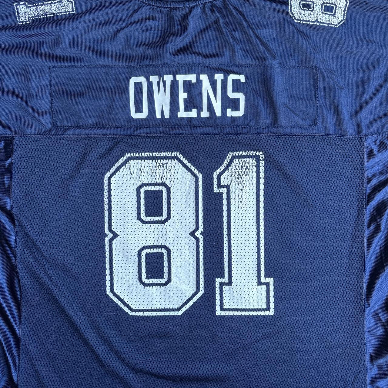 Dallas Cowboys “Owens” Navy NFL Jersey