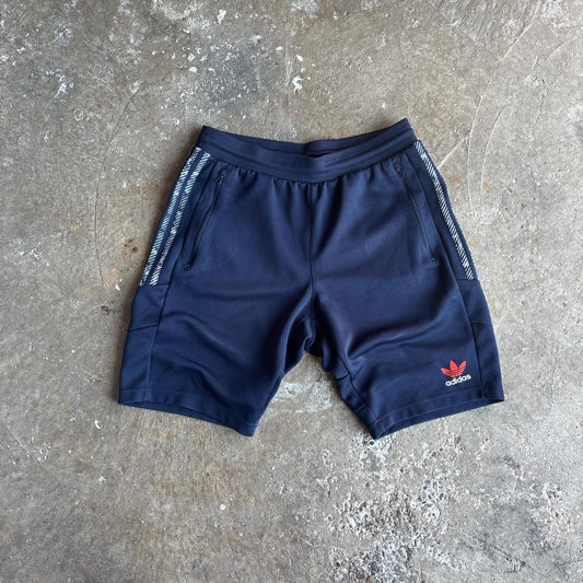 Navy Adidas Tracksuit Shorts
