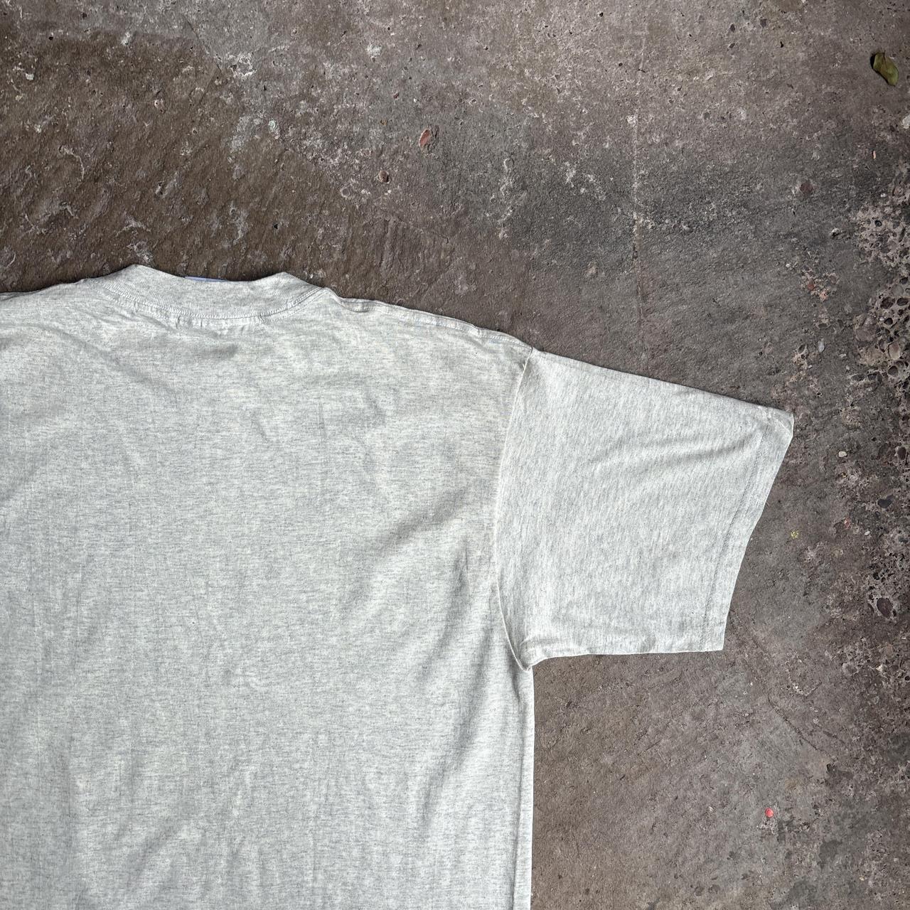 Cream Fishing Graphic T-Shirt- XL