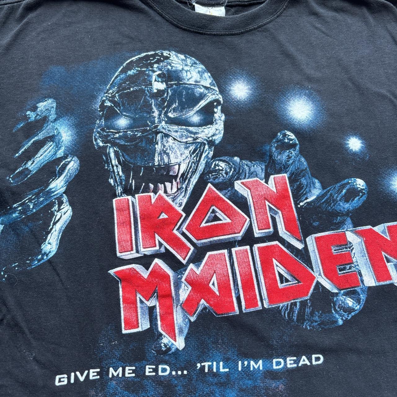 Black Iron Maiden 2000 “Give Me Ed Til I’m Dead” Tour T-shirt