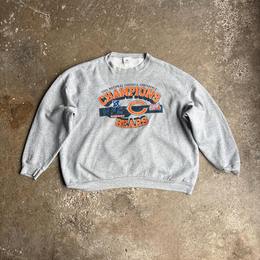 Grey Chicago Bears Graphic Champions Sweatshirt - 2XL