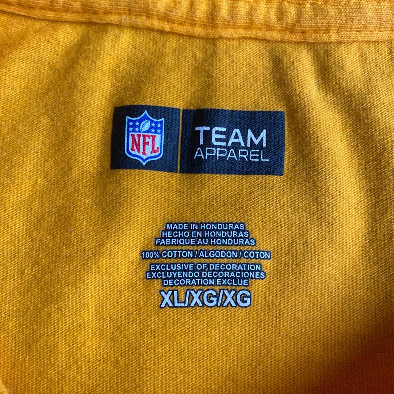 Yellow Green Bay Packers Graphic NFL Long-Sleeve T-Shirt - XL