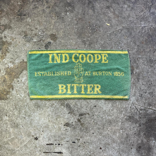 90s cotton ‘Ind Coope’ beer towel