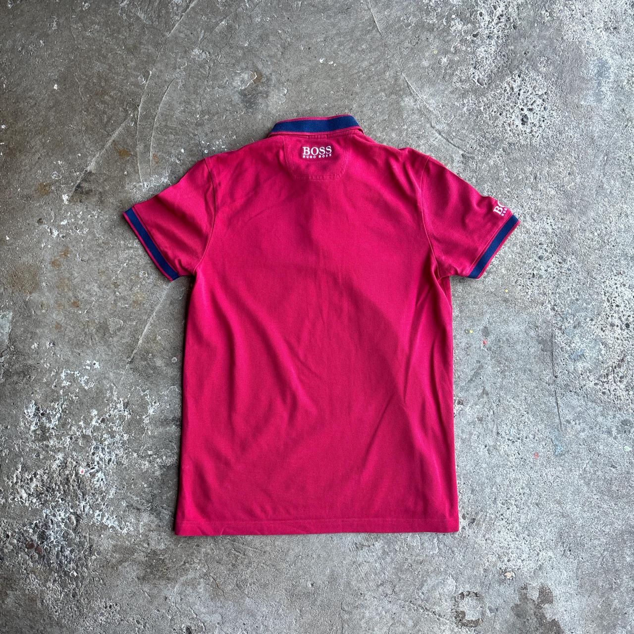 Red ‘The Open’ Hugo Boss Marshal Polo Shirt