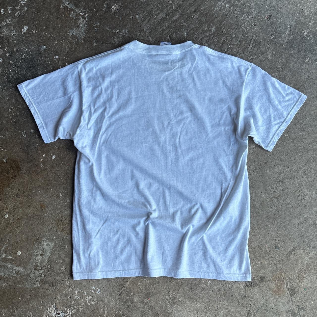 White New York graphic tee
