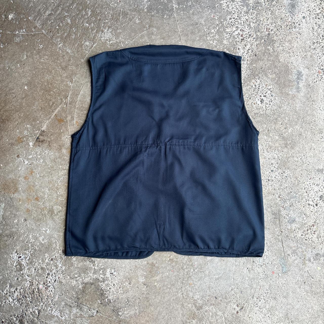 Navy Blue Utility Vest w/ Technical Pockets - 4XL
