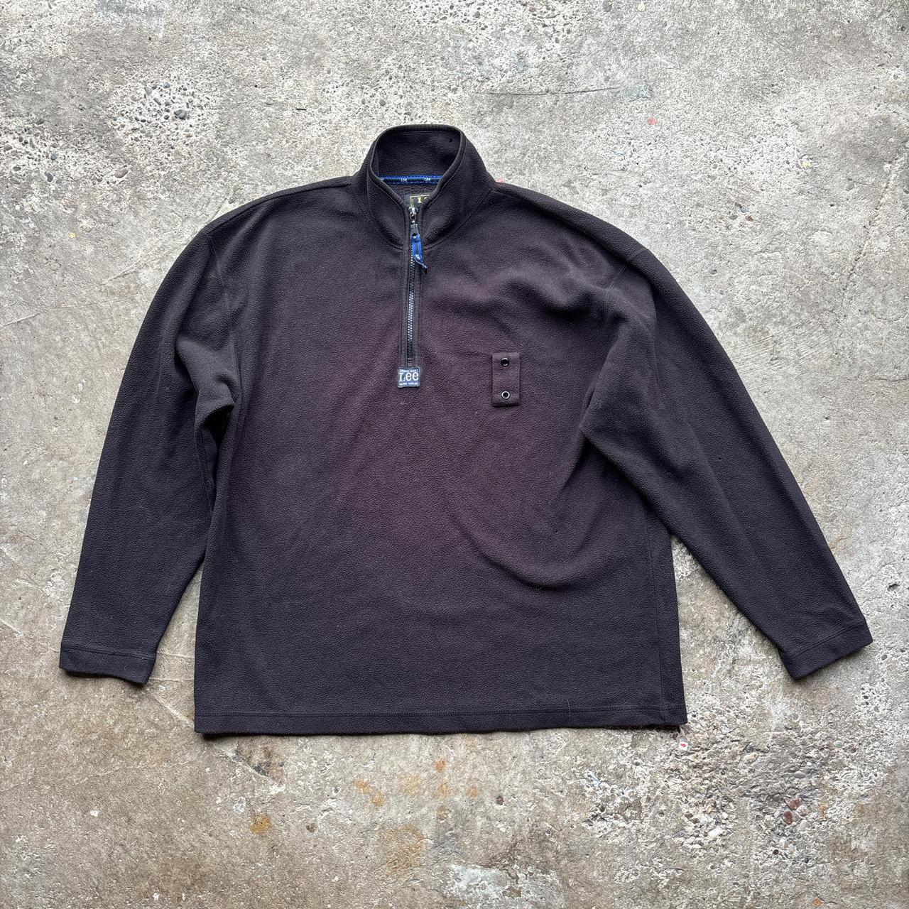 Vintage Black Lee Fleece