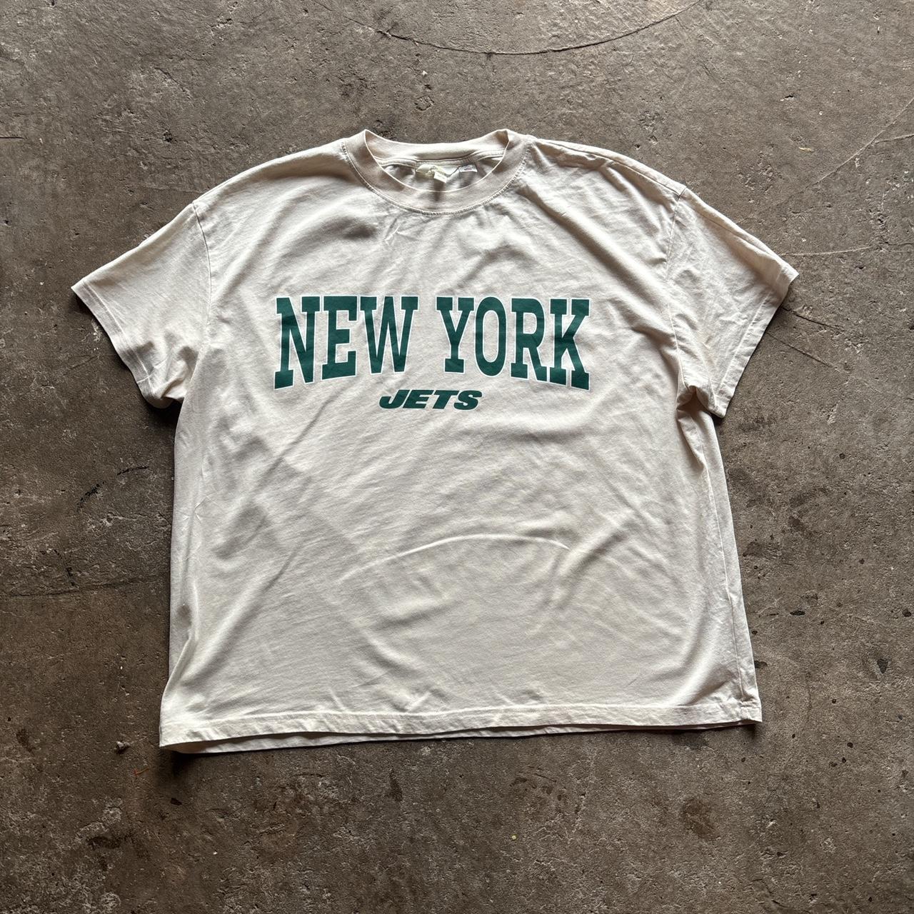 Cream New York Jets graphic tee - XL