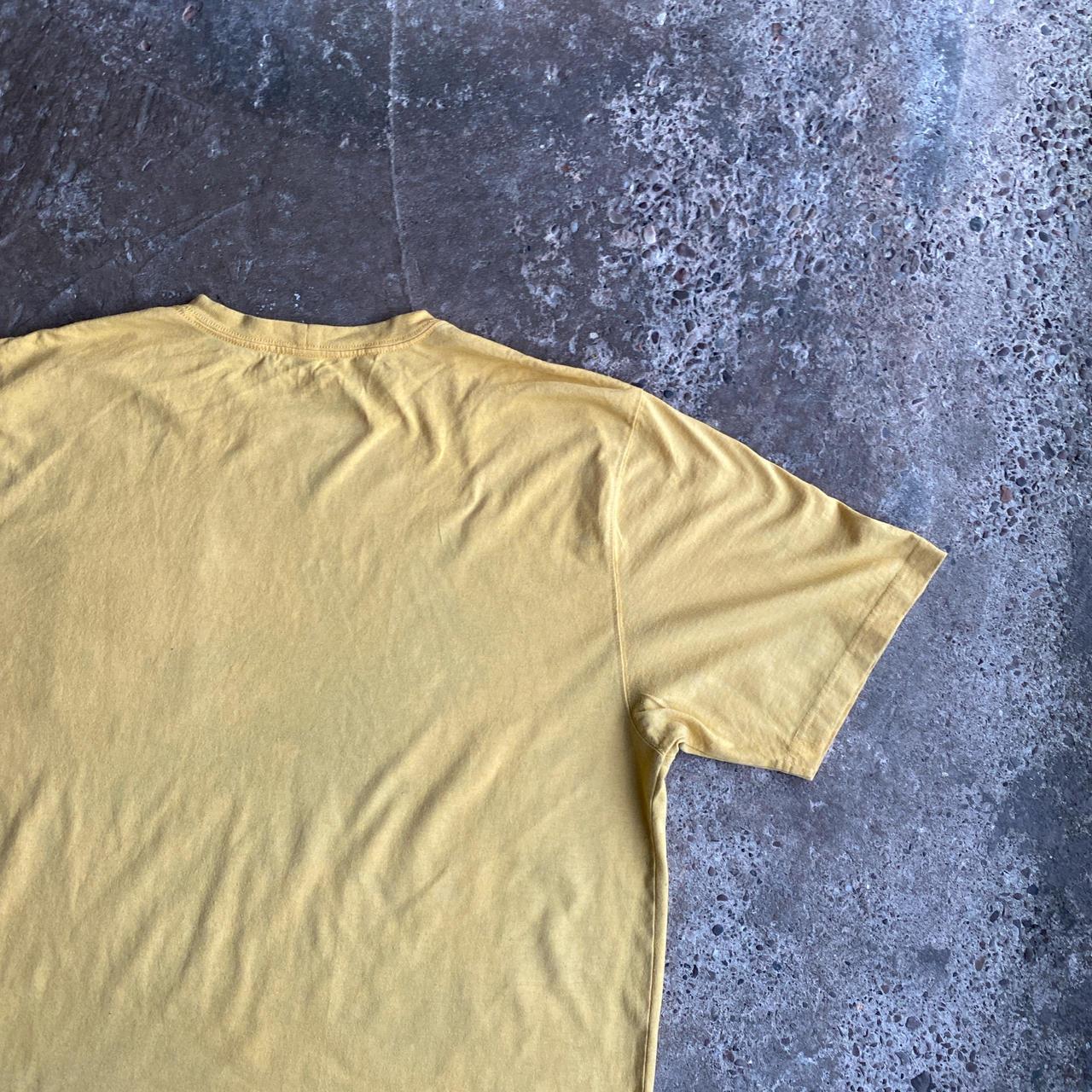 Yellow Single Pocket Carhartt T-Shirt - XL