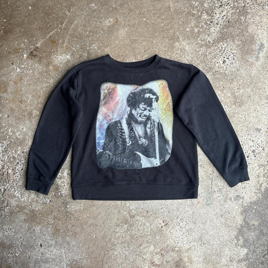 Black Jimi Hendrix Graphic Sweatshirt - M