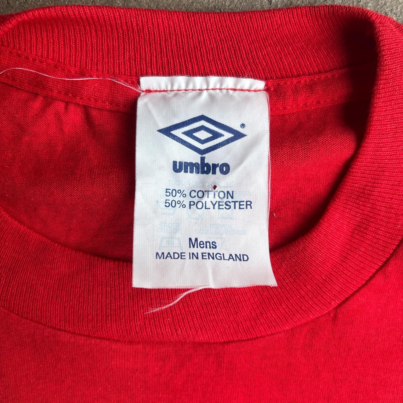 Red Umbro x Coca Cola Vintage Single Stitch T-Shirt - S
