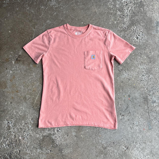 Salmon Pink Carhartt T-Shirt - S (women’s)