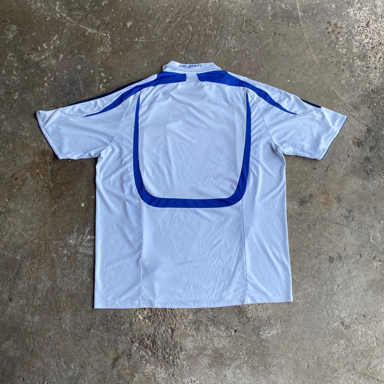 White Adidas 2004/05 Chelsea Away Shirt - 2XL