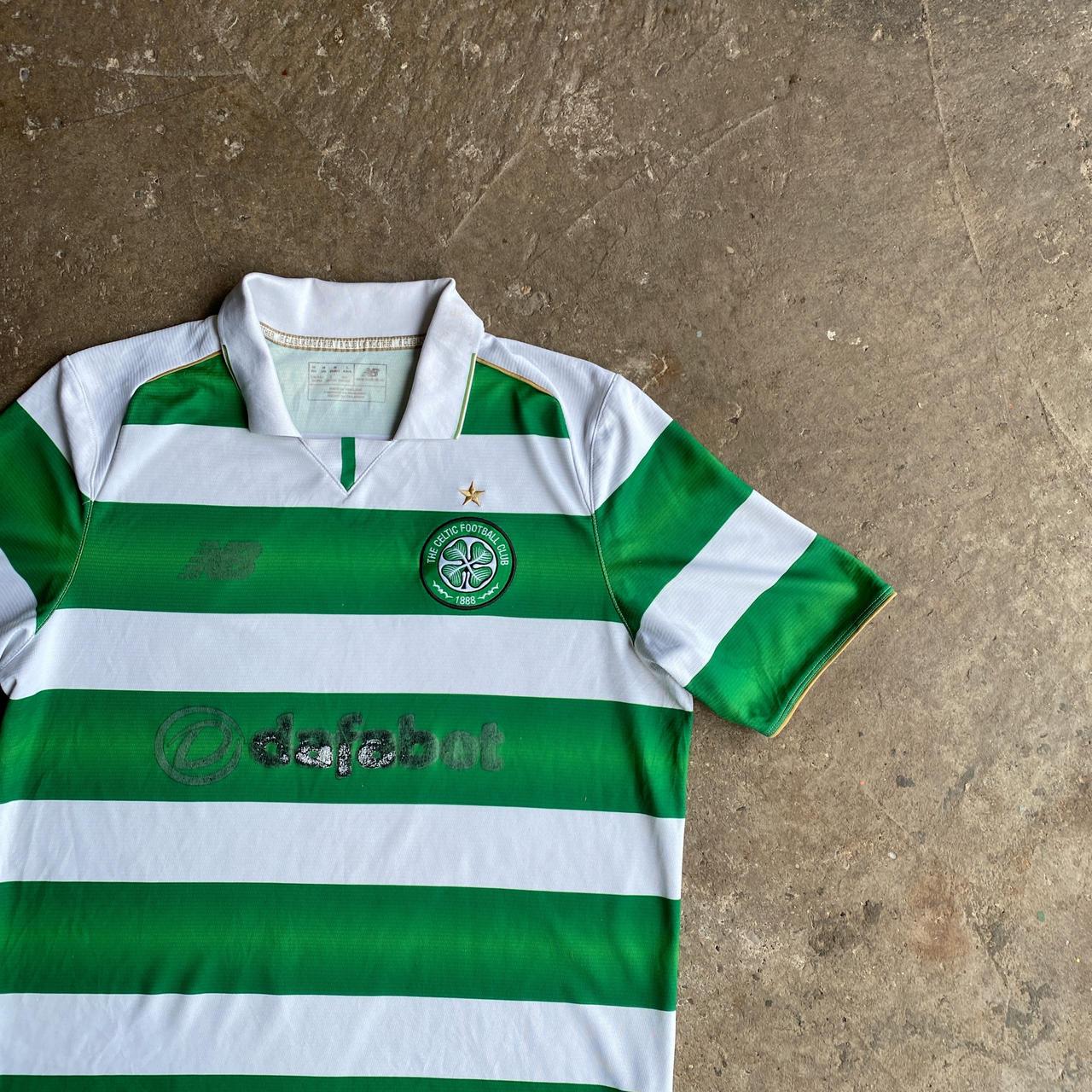 Celtic FC 2017/18 New Balance Home Shirt - M