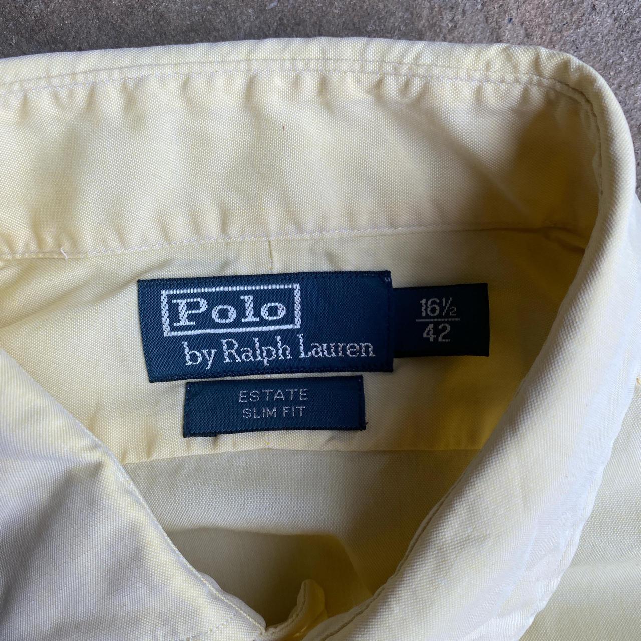 Yellow Ralph Lauren Long Sleeve Shirt - L