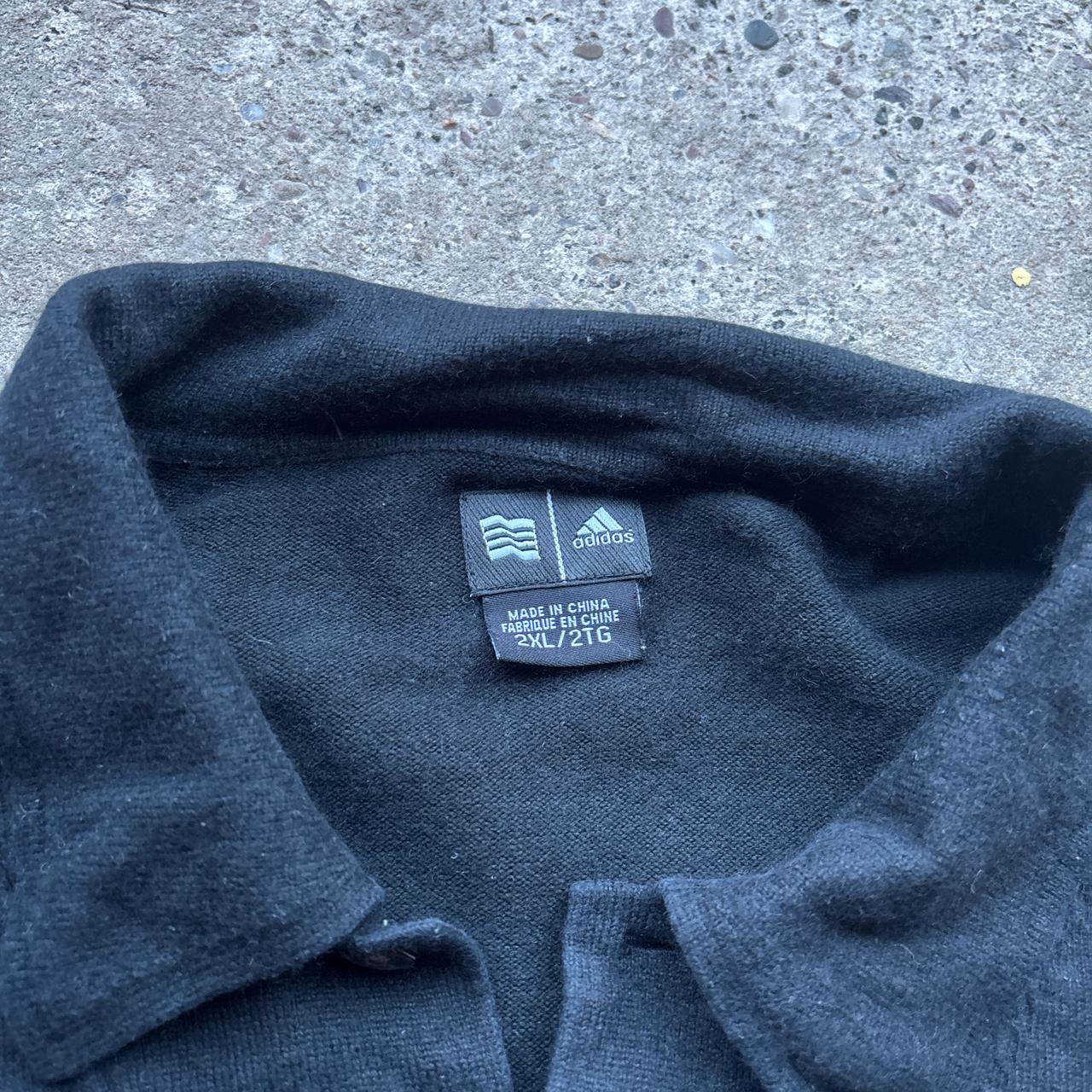 Black Adidas Golf knitted sweater - XXL