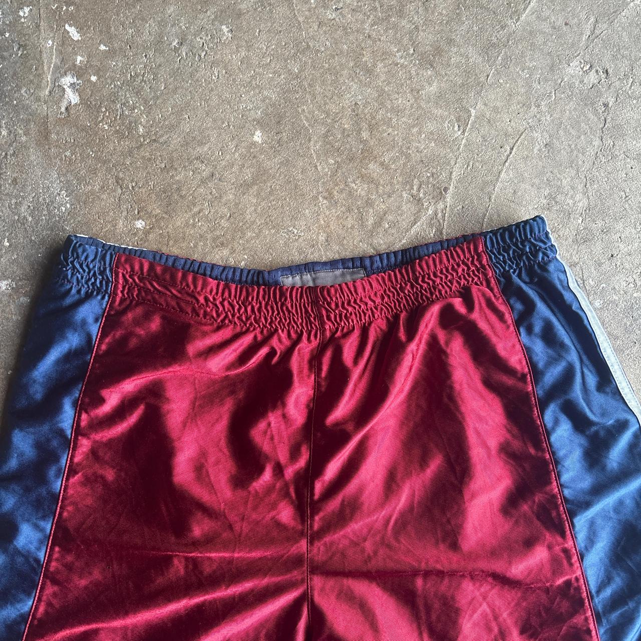 Red/Navy/White Nike Reversible Basketball Shorts