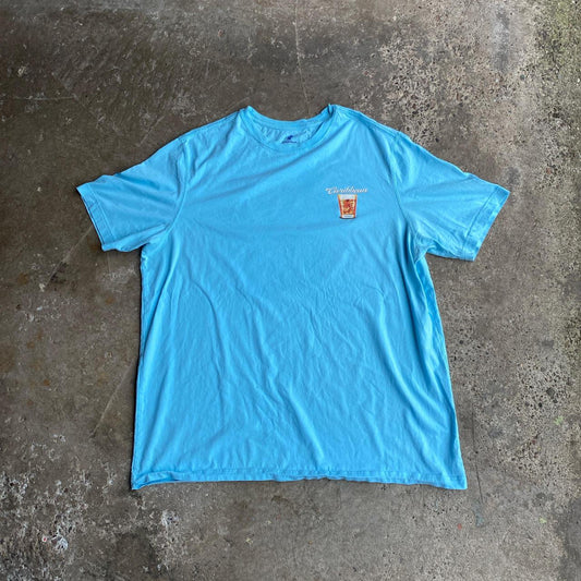 Light Blue ‘Caribbean’ Graphic Bar T-Shirt