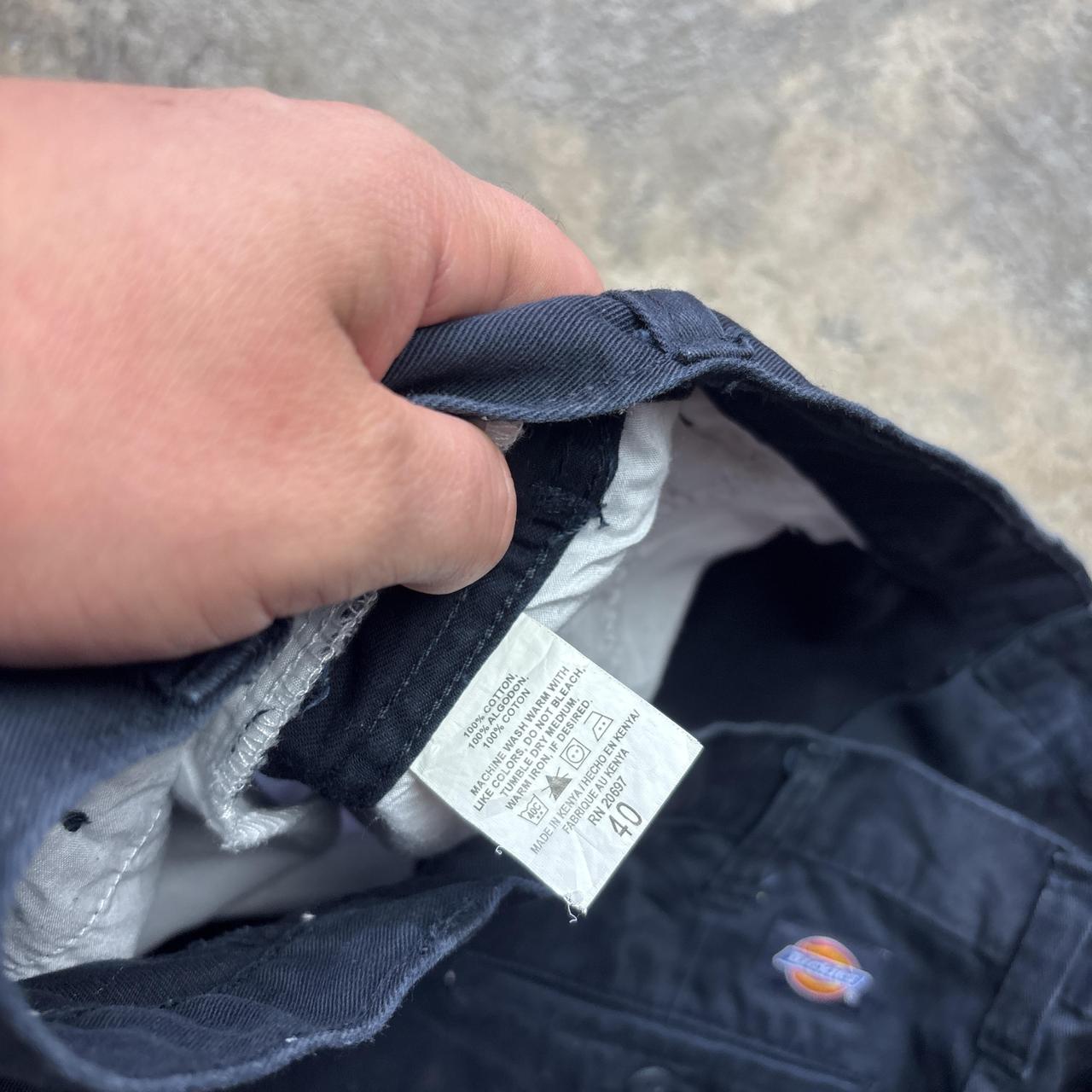 Navy Dickies Cargo Shorts - W40