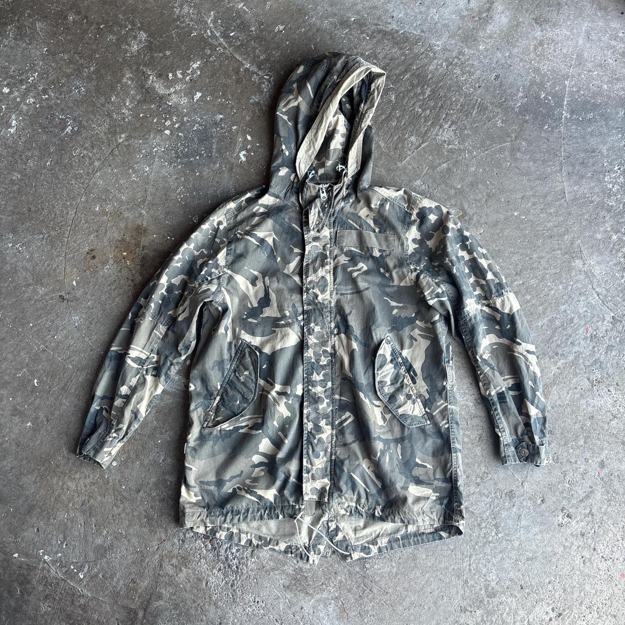 Camouflage G-STAR RAW Parka Jacket