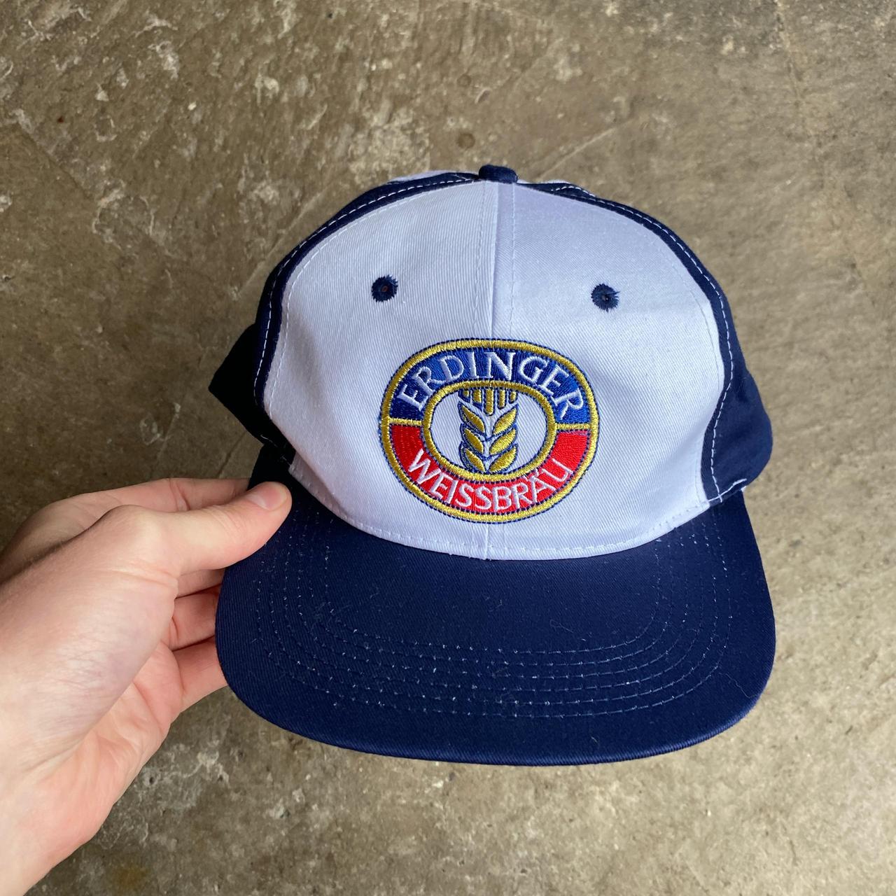 Navy & White Erdinger SnapBack Cap - One Size