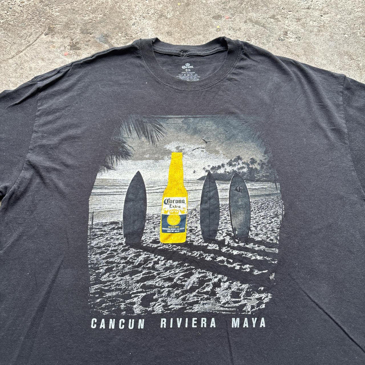 Black Corona Extra graphic t-shirt